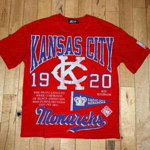 KIY Studios Kansas City Monarchs NEGRO LEAGUES T-shirt SZ: M
